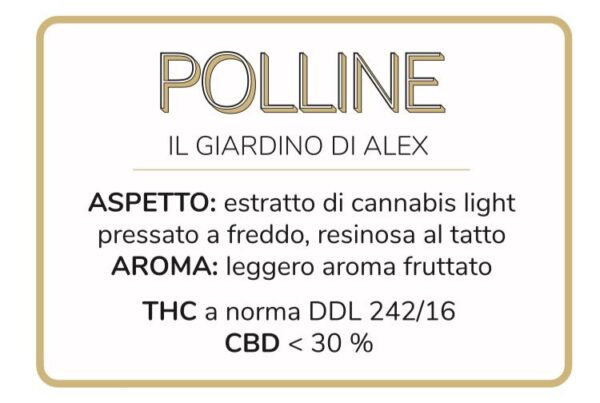 Hash Legale Polline cbd - immagine 2