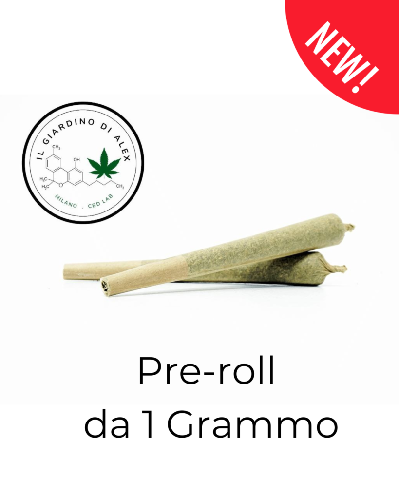 Cannabis Light Pre-roll da 1 Grammo