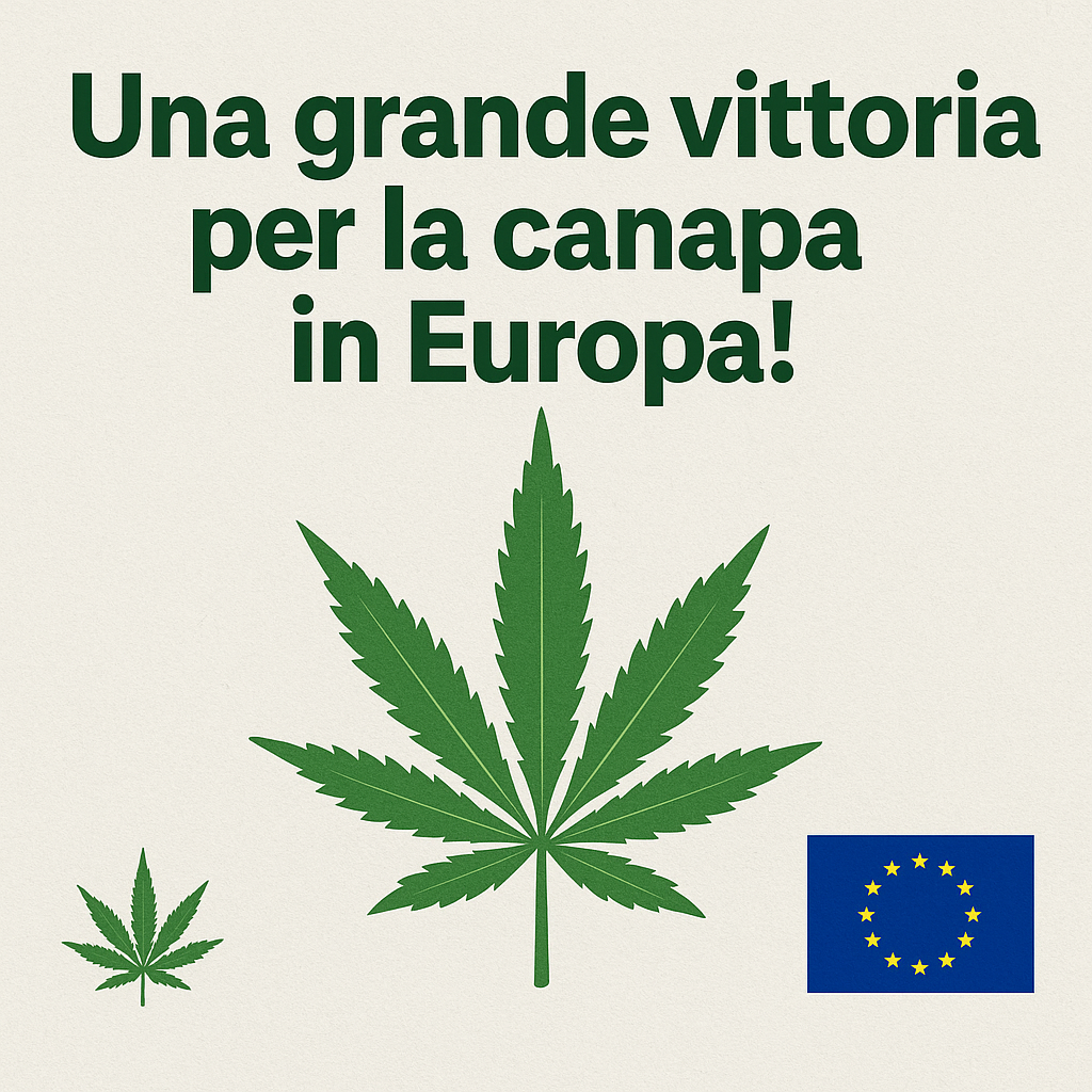 Una grande vittoria per la canapa in Europa!